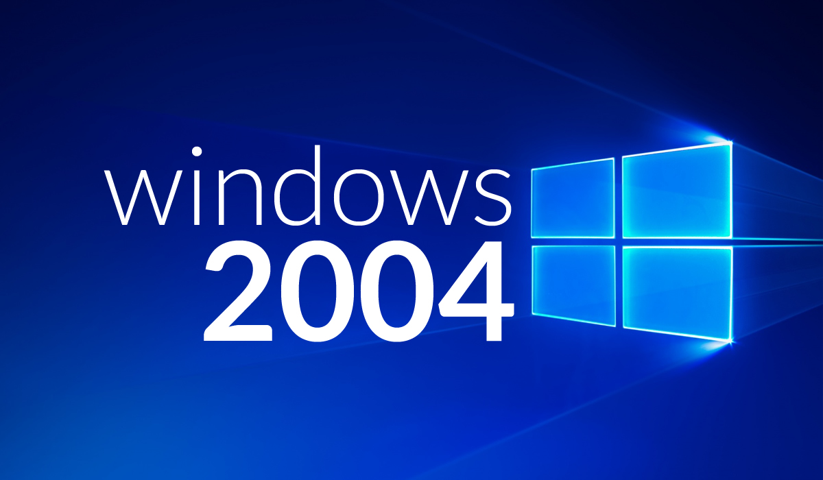 windows update 2004