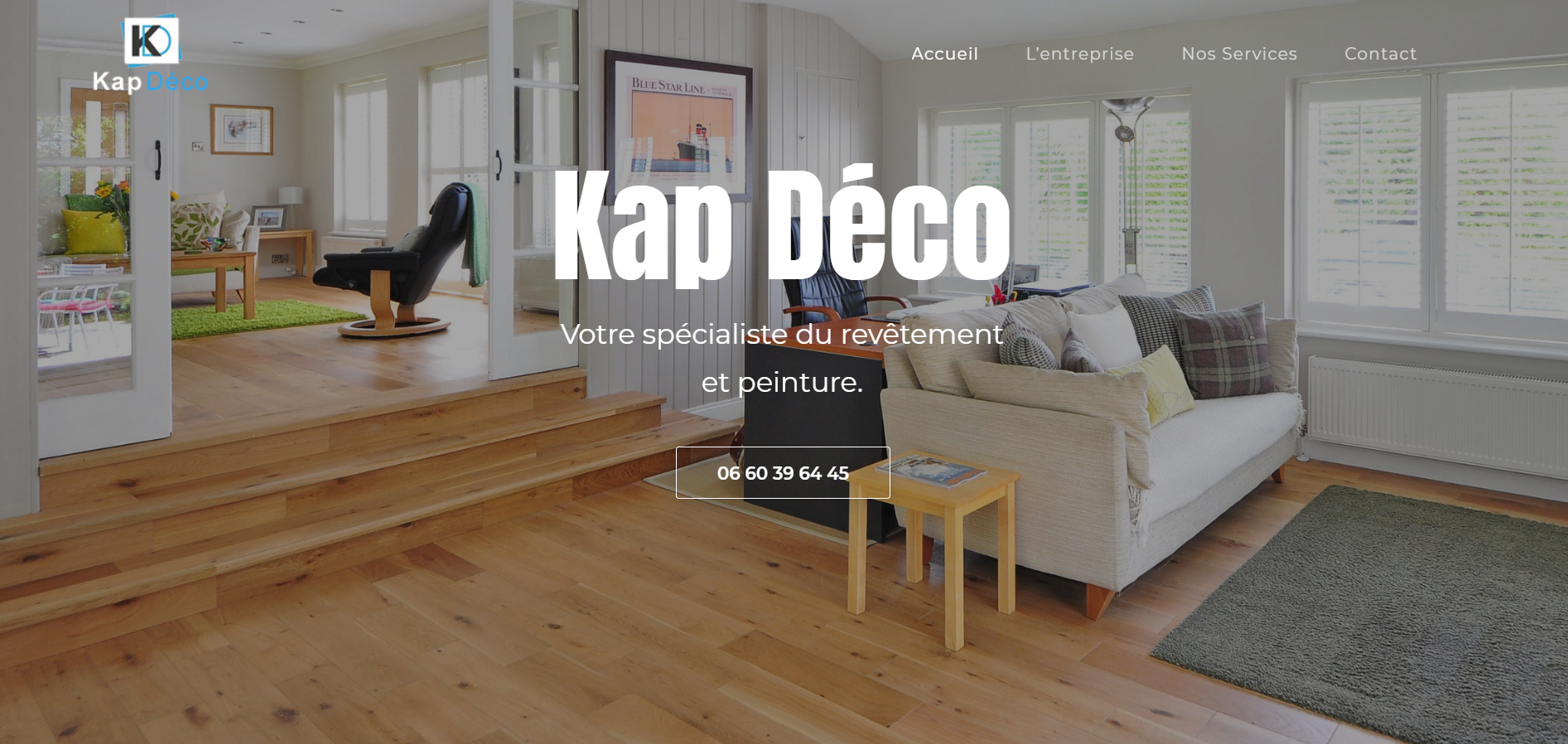 Site web Kap deco
