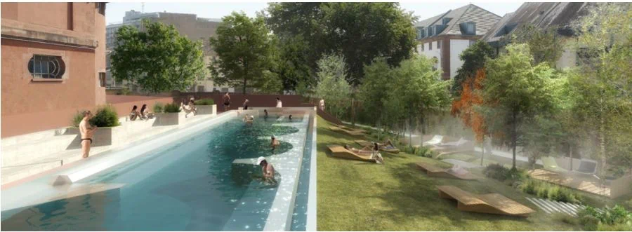 bains municipaux strasbourg bassin nordique