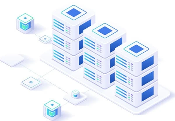 Illustration serveurs informatique