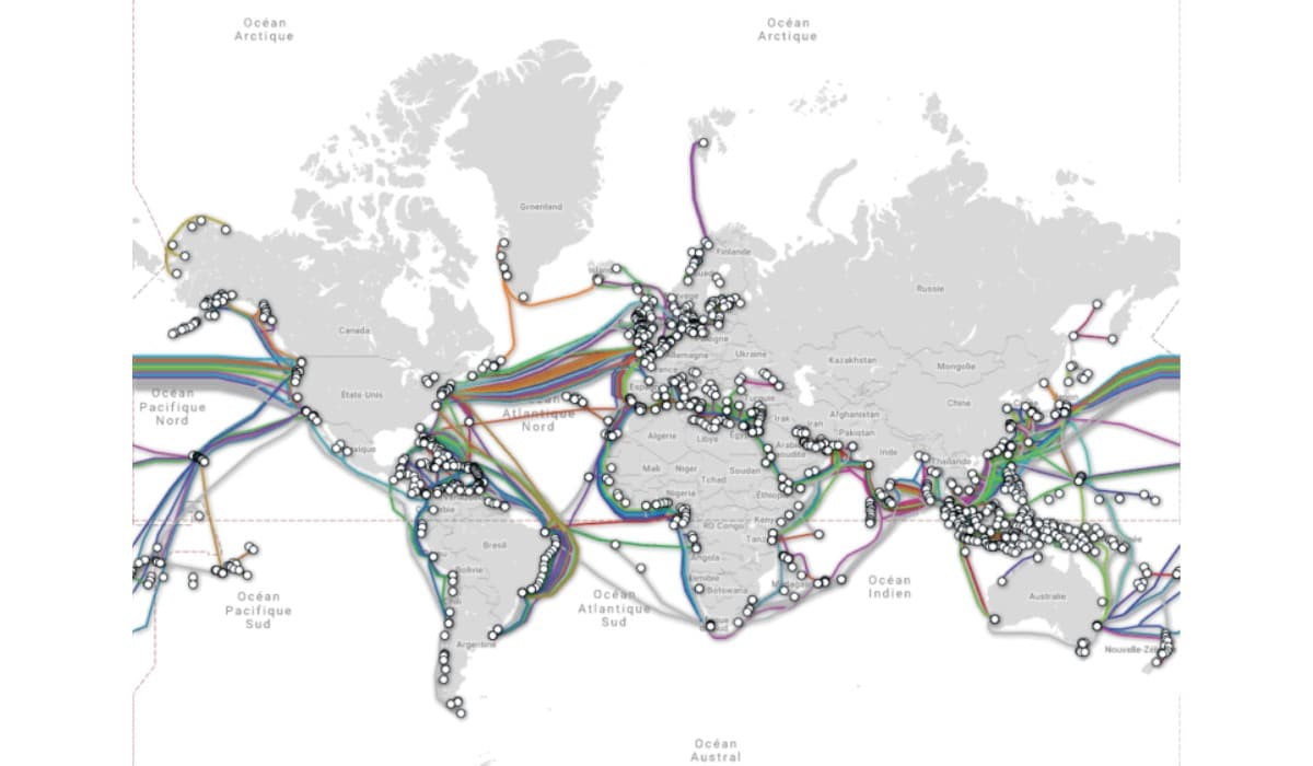 Carte cables internet Carte cables internet