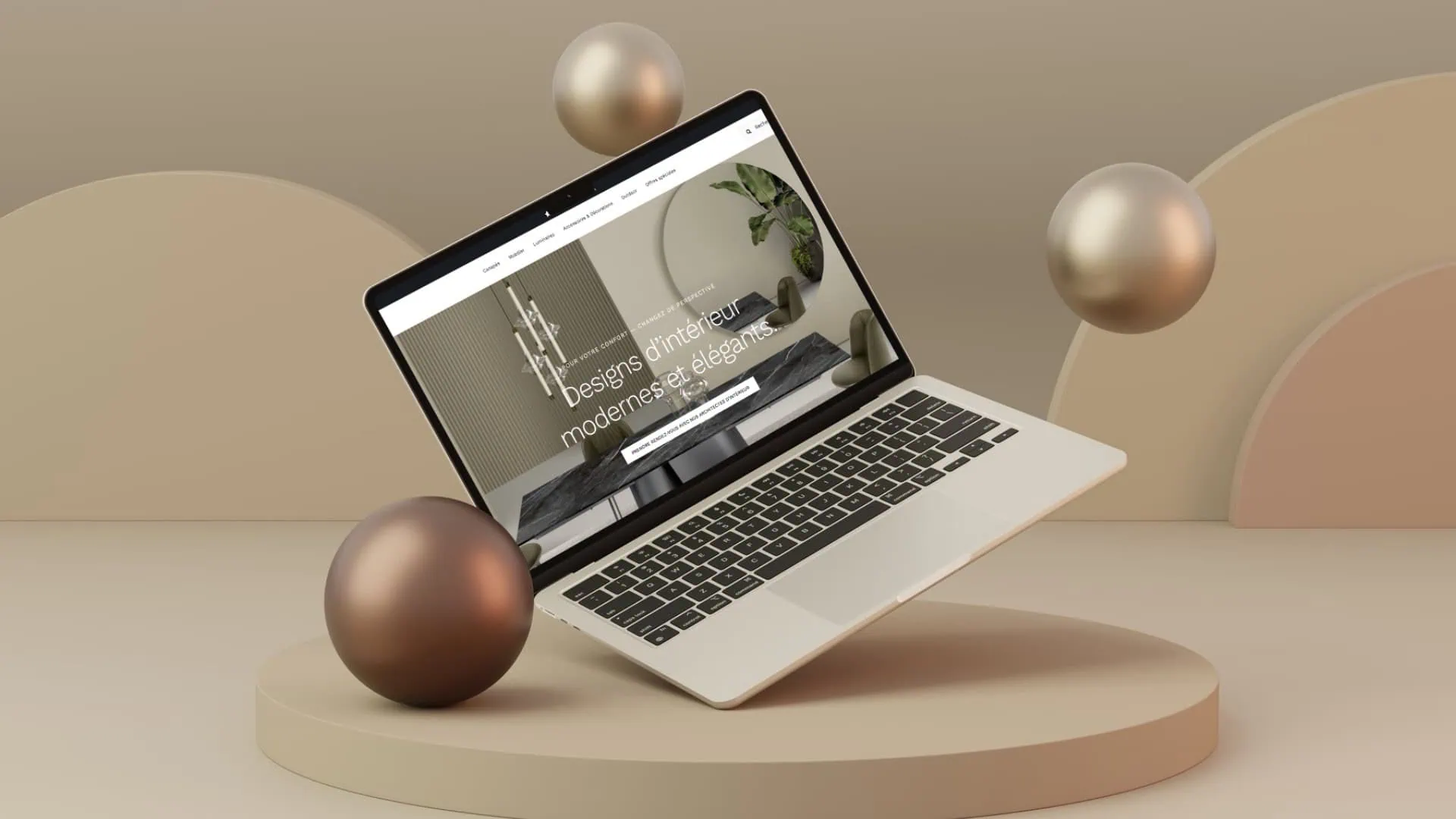 site inetrnet home contemporain