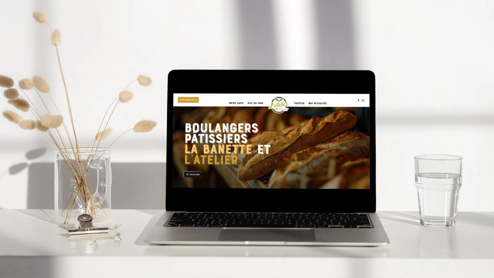 site internet l'atelier