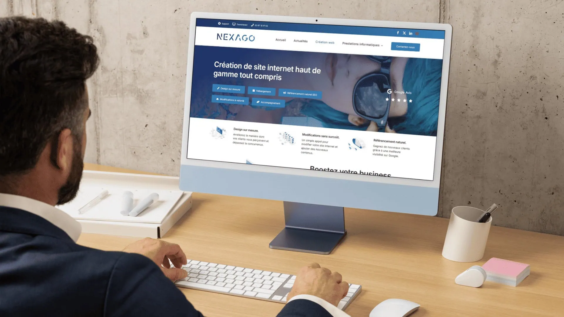 site internet nexago